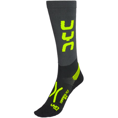 UYN RUN COMPRESSION FLY Socks Black/Yellow 0
